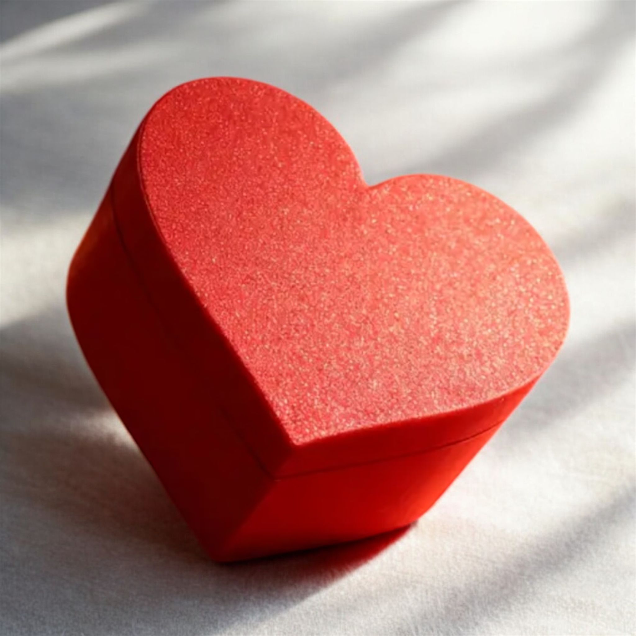 Box a cuore per San Valentino con 10 macaron frutti rossi - immagine 2